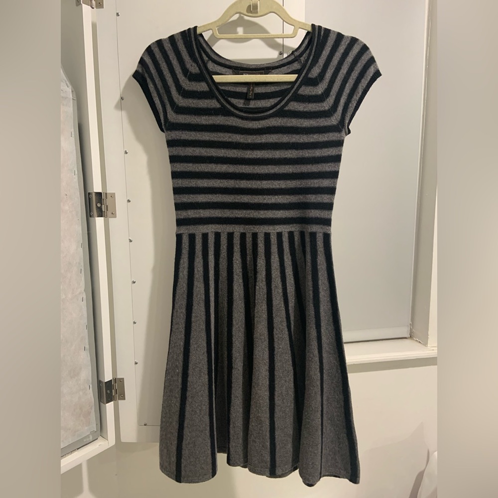 BCBG Knit Striped Dress